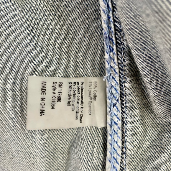 BRIGHTON Blue Denim charms Hearts Jean Jacket surprise charm hidden XS- Small - Picture 11 of 16